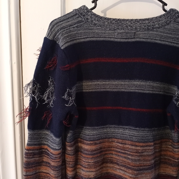 Collageman Vintage 1970s Fringe Sweater - Picture 11 of 16